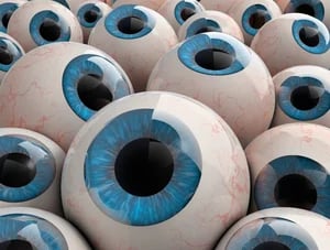 blue eyed Eyeballs