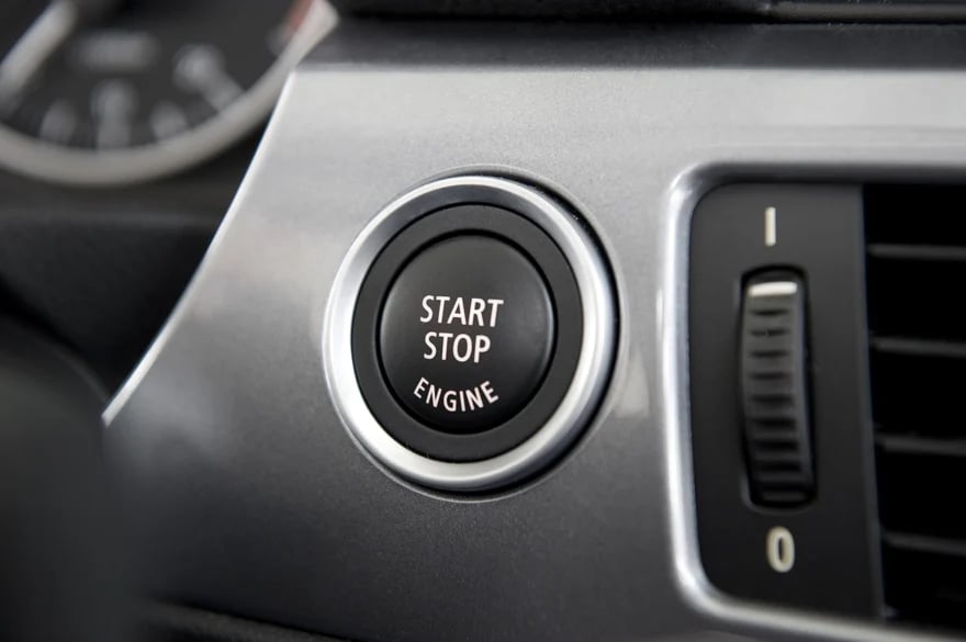 Fleet vehicle Start-Stop button to indicate the need for accurate fuel management solutions for any sized fleet.