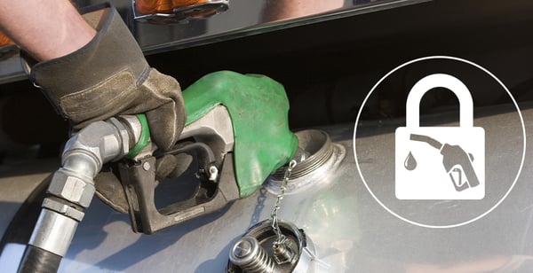 Nozzle-in-truck-filler-neck-with-padlock-icon-sm2-fuel-management-system